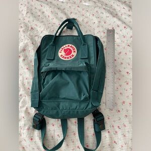 Fjallraven mini kanken, turquoise, like new